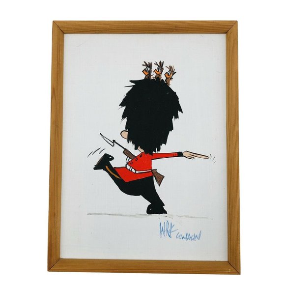 Original Hand Drawn Art Cartoon Comic Caricature